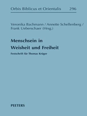 cover image of Menschsein in Weisheit und Freiheit